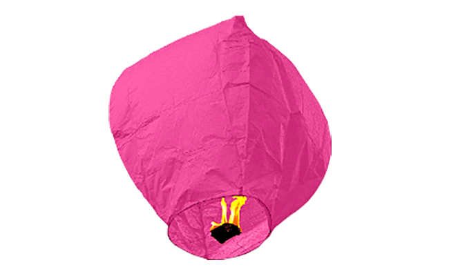 Sky Lantern - Pink